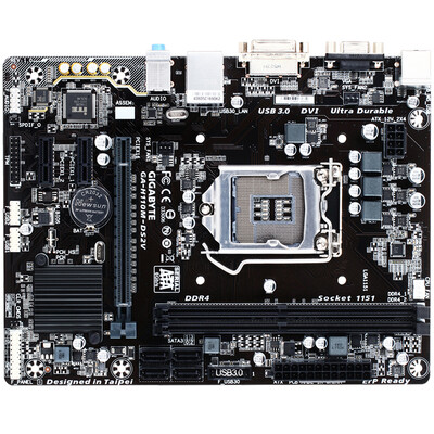 

Gigabyte GIGABYTE H110M-DS2V motherboard Intel H110 LGA 1151