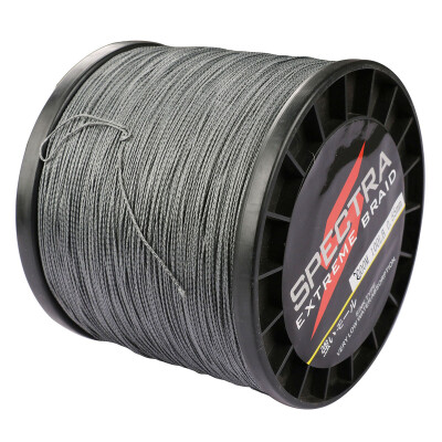 

100M-2000M 6LB-300LB Test Gray 100%PE Dyneema Braided Fishing Line