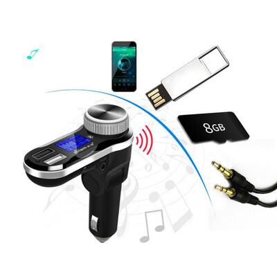

Suolang car MP3 player Bluetooth hands-free phone car U disk music cigarette lighter type USB charger