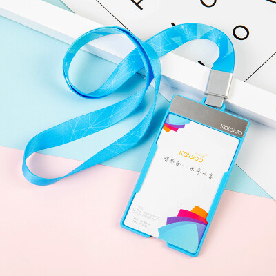 

Kaleido KC2 double-sided anti-jamming ID card set lake blue
