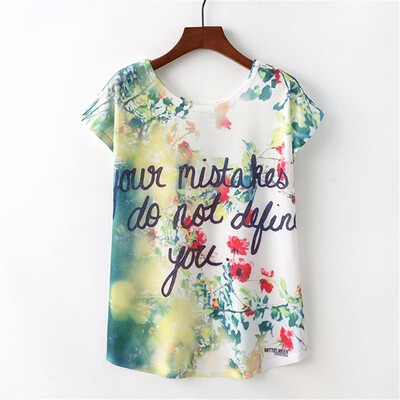 

Summer Novelty Women T Shirt Harajuku Kawaii Cute Style Nice Cat Print T-shirt