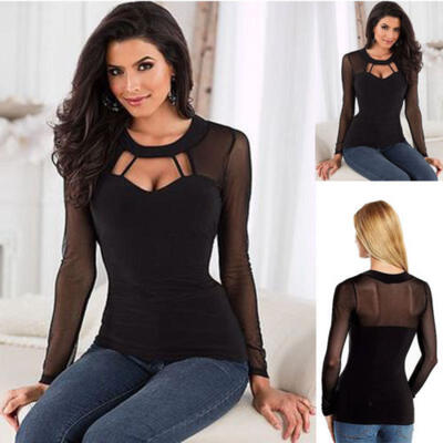 

Fashion lady Loose T shirt Blouse Casual Long Sleeve Tops Women Shirt plus size