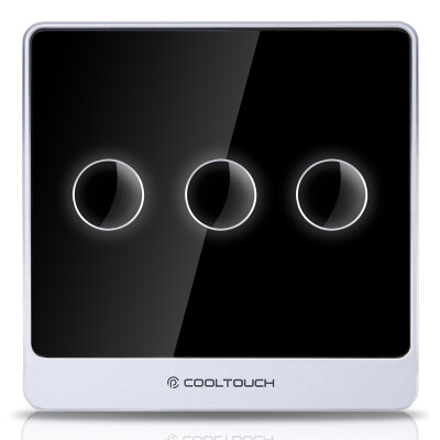 

COOLTOUCH CTSS-WMJ-2 high-end wifi smart switch two open body sensor / Jingdong micro-Union Super APP / remote control / timing delay / intelligent linkage