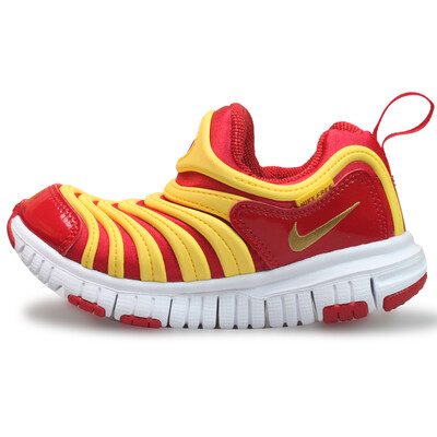 

Nike (NIKE) кроссовки DYNAMO FREE детская спортивная обувь 343738-618 Университет красный / металлический золотой US1Y код 32 ярдов