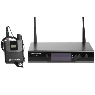 

Sennheiser EWD1-ME2 Sennheiser EWD1-ME2 digital omnidirectional clip wireless microphone set speech Conference