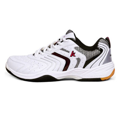 

[Jingdong supermarket] Kawasaki Kawasaki badminton shoes damping light anti-skid wear-resistant sports shoes K-018 white 43 yards