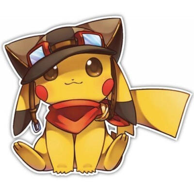 

DIY Cartoon Pikachu Pokemon Car Window Cling Decal Sticker Removable Vinyl Mural
