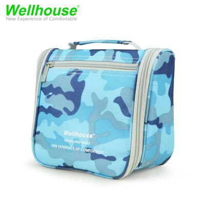 

Wellhouse 1pc Toiletry Bag Makeup Organizer Cosmetic Bag Portable Travel Kit Waterproof Organizer Storage Pack Case