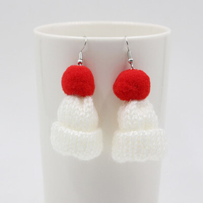 

Cute Cap Drop Earrings for Girl Christmas Gift Dangle Earrings