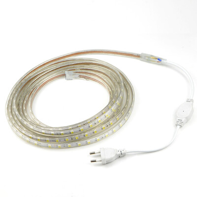

1PCS 5M 220V 5050 300SMD 24W Flexible Tape Rope Strip Light Xmas