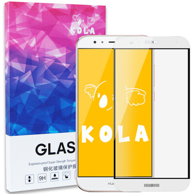 

KOLA Huawei Mang 4 full-screen full coverage of the tempered film / glass film / mobile phone HD protective film for Huawei Mang 4 4 white
