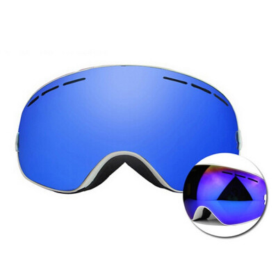 

Eagle Unisex Outdoor Ski Goggles Detachable Double Lens Anti-fog Big Spherical Professional Ski Glasses Mirror Multicolor Snow Goggles