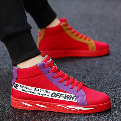

2018 autumn new shoes mens Korean version of the trend shoes male students mens shoes breathable mens casual canvas shoes socia