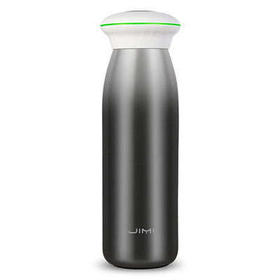 

Jimmy has JIMI smart water cup high temperature reminder drinking water portable mug men&women birthday gift wife creative gift practical gift friend gift box self-operated S1 gray 400ml