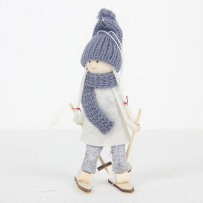 

Christmas tree wooden tag hanging ornaments snowman pendant Xmas decoration US