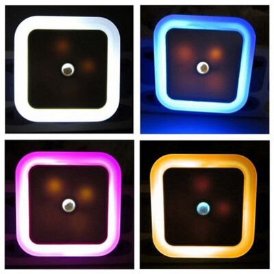 

Auto LED Light Induction Sensor Control Bedroom Night Lights Bed Lamp