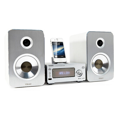 

TEAC (TCAK) TC-531 Bluetooth USB компьютер аудио настольный мини-сочетание аудио серебристый белый