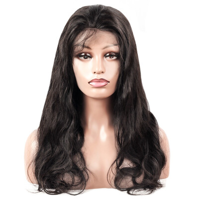 

Ishow Full Lace Human Hair Wigs 7A Body Wave Non-Remy Virgin Hair