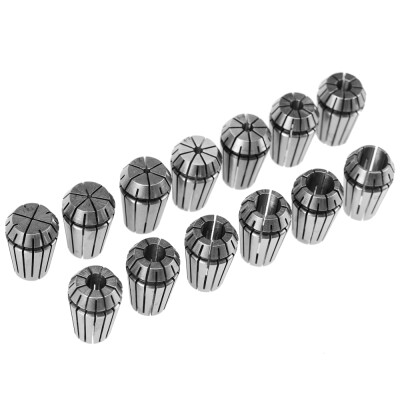 

13pcs Precision Spring Collet Set Professional Chuck Collets for CNC Workholding Engraving&Milling Lathe Accessories Tool 1mm