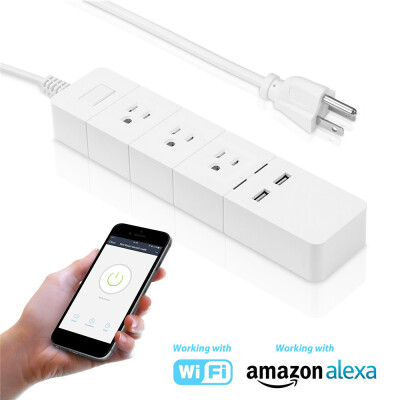 

Wifi Smart Socket Power Outlets with 2 USB