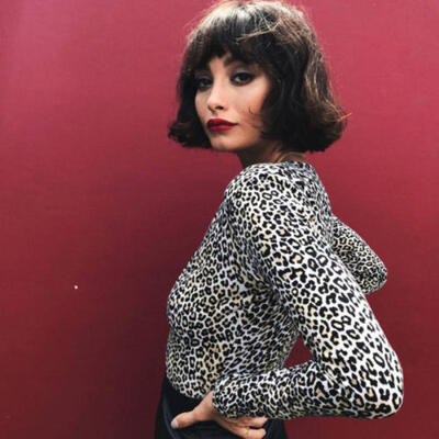 

US Women Fashion Leopard Printed Bodysuit Stretch Leotard Long Sleeved Jumpsuits