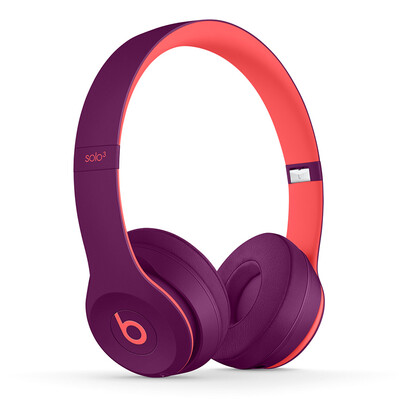 

Beats Solo3 Wireless Headset Bluetooth Wireless Headset Phone Headset Gaming Headset - Pop Red MRRG2PAA