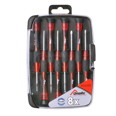 

Tactical 702509 Onsite Series 8 Piece Precision Screwdriver Set Mobile Phone Watch Notebook Repair Screwdriver Small Screwdriver Set