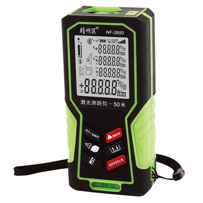 

Noyafa NF-2650 handheld 50 meters laser range finder 6 operation keys