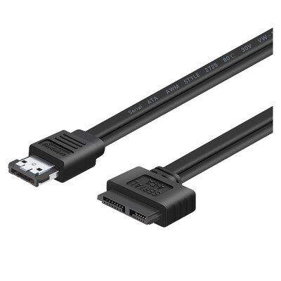 

CE-LINK 1691 eSATA hard drive line easy drive line hard drive adapter support 25-inch SATA 7 6 serial hard drive adapter black 05 meters