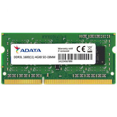 

Виагра (ADATA) миллионов фиолетовых тысяч DDR3L 1600 4G памяти ноутбука