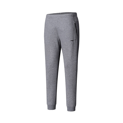 

Hongxing Erke sports pants mens breathable casual fashion trousers fitness elastic close comfort 11218257408 slate flower gray 3XL