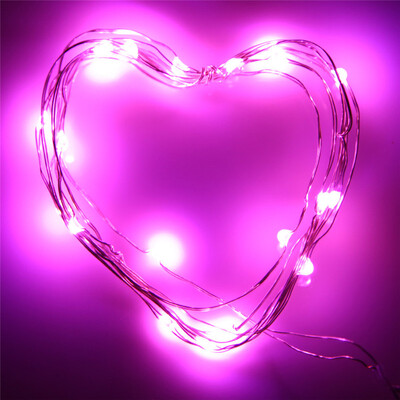 

AY - hq217 2M 20 LED Copper Wire Light for Christmas Tree Decoration
