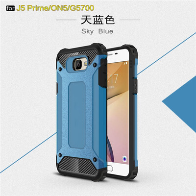 

Fivice Samsung Galaxy J5 Prime case Luxury Silicone Diamond Armor PC Hard Shell Phone Case