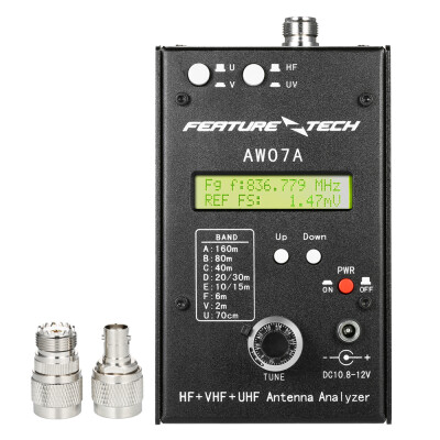 

AW07A HFVHFUHF 160M Impedance SWR Antenna Analyzer Meter for Ham Radio Hobbyists DIY