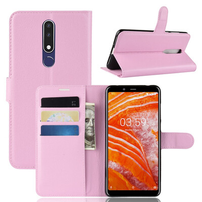 

PU Leather Wallet Flip Phone Case for Nokia 31 Plus Card Slots Kickstand Cover Coque Funda