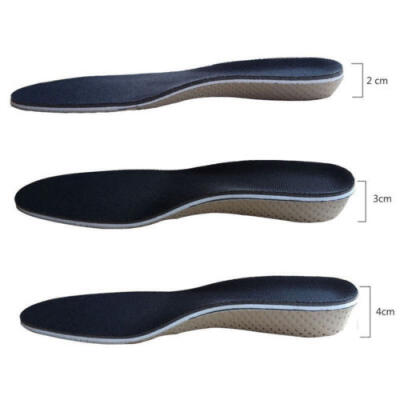 

Air Cushion Height Plantar Increase Elevator Soft Shoe insoles Lifts Pad Taller