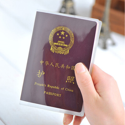 

Jiebi World Passport Passport Clip ID Set Waterproof Passport Passport Cover Transparent Cover