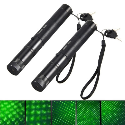 

Laser Light Adjustable Focus Lase Pen Light Burning Match Long Range Ray Beam Laser Pointer Flashlight PurpleGreenRed