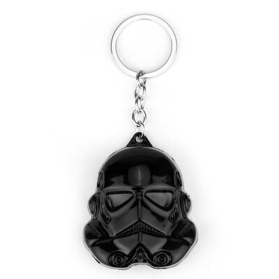 

Star Wars White Soldier Black Warrior Star Wars Keychain