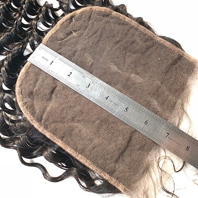 

Osolovely 7x7 Closure Deep Curly Human Hair Closure 7x7 Free Part Lace Closure