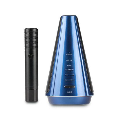 

TOSING 08 Bluetooth Speaker Wireless Karaoke Microphone 2 in 1Portable Conference SpeakerParty Mini Speaker MicrophoneRed