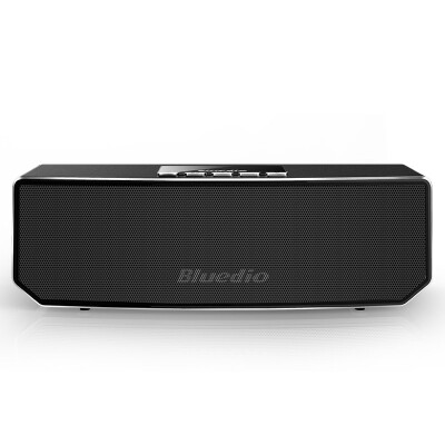 

Blue String CS-4 Wireless Portable Bluetooth Speaker Subwoofer Dual Horn Metal Body HIFI Speaker Black