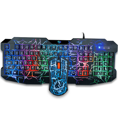 

Змейки крыло (YISHE) YS-MK100 игровой подсветки черной трещина Клавиатура