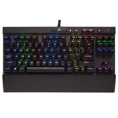 

Американская Corsair (USCorsair) STRAFE RGB Дисциплина Красочная машина с подсветкой Игровая клавиатура Черное чаепитие Jade Life Chicken Chicken Keyboard