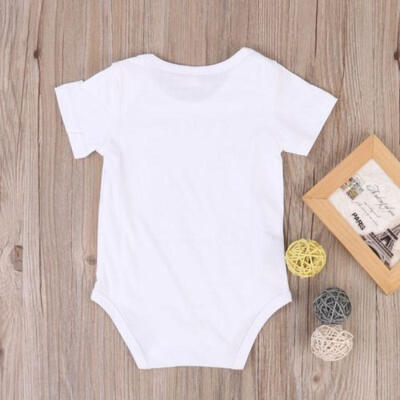

UK Toddler Baby Girls Boys Romper Bodysuit Jumpsuit Outfits Clothes Set Sunsuit