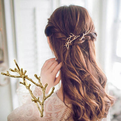 

Fashion Women Branch Design Hair Pins Barrette Clip Hairpin Hair Accessories