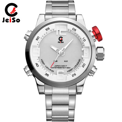 

Multi-function LED double display waterproof sports watch explosion models wholesale alloy watch loss clearance