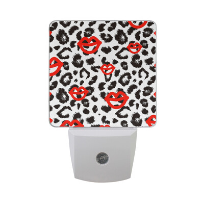 

ALAZA LED Night Light With Smart Dusk To Dawn SensorPolitics Republican Democrat Concept Plug In Night Light