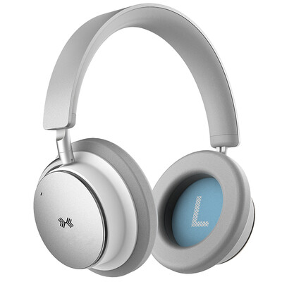 

Himalayan FM H8 smart 3D headset noise reduction headset folding portable bass phone headset Haoyue white