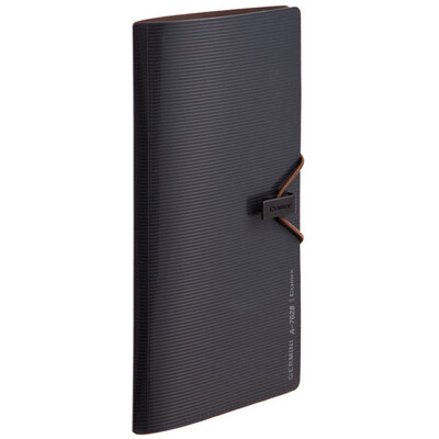 

Comix A7628 30 Portable Business Card Holder / Card Album Germini Series Blue